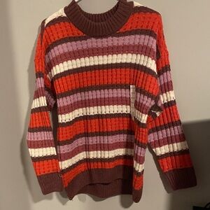 NWT stripped sweater